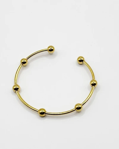 18K Plated Ideas Cuff