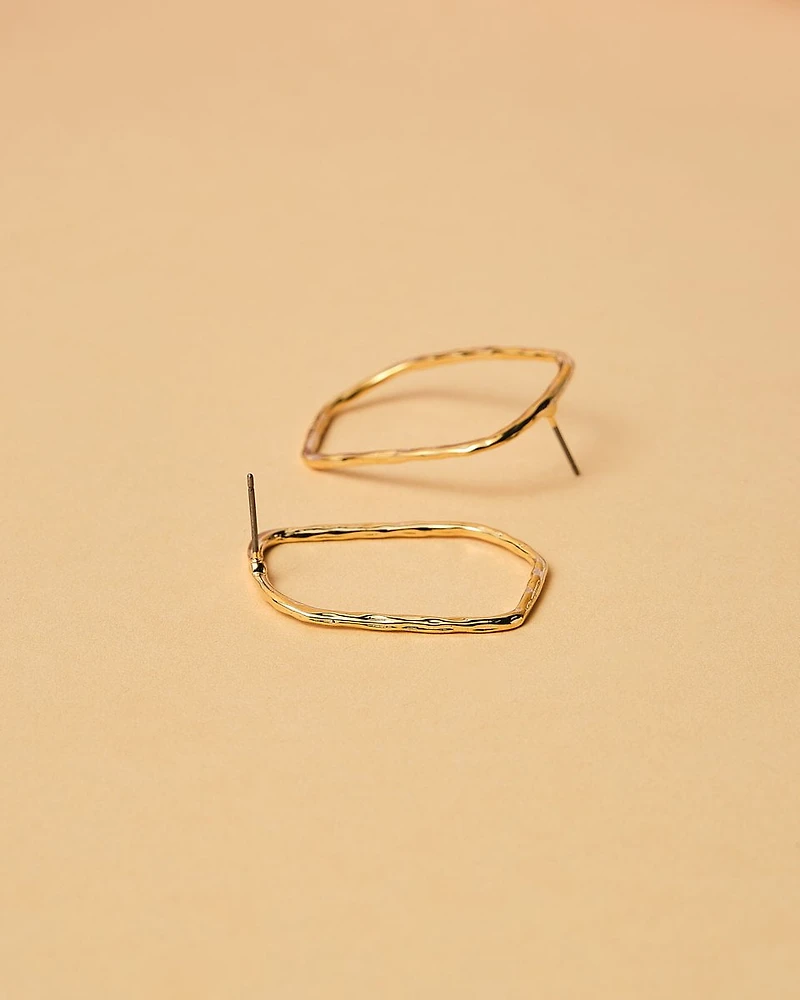 16K Plated Kassen Earrings