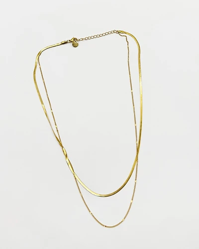 18K Plated Reach Necklace
