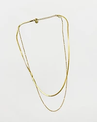 18K Plated Reach Necklace