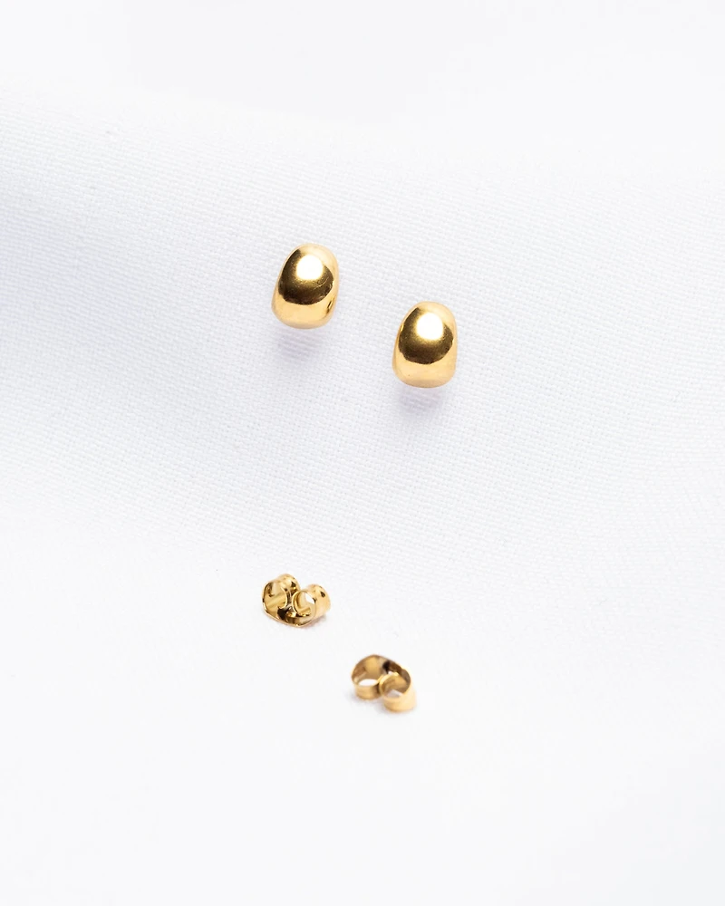 18K Plated Scalia Earrings