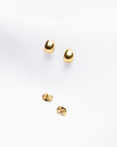 18K Plated Scalia Earrings