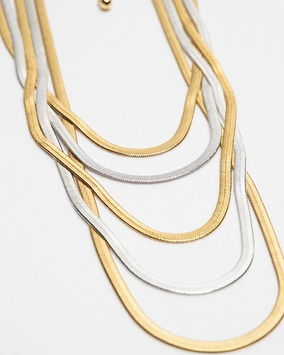 16K Plated Rosena Necklace