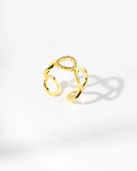 18K Plated Gaurav Ring