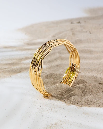 18K Plated Nido Cuff