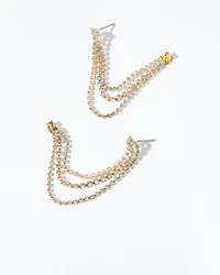 16K Plated Evangelina Earrings