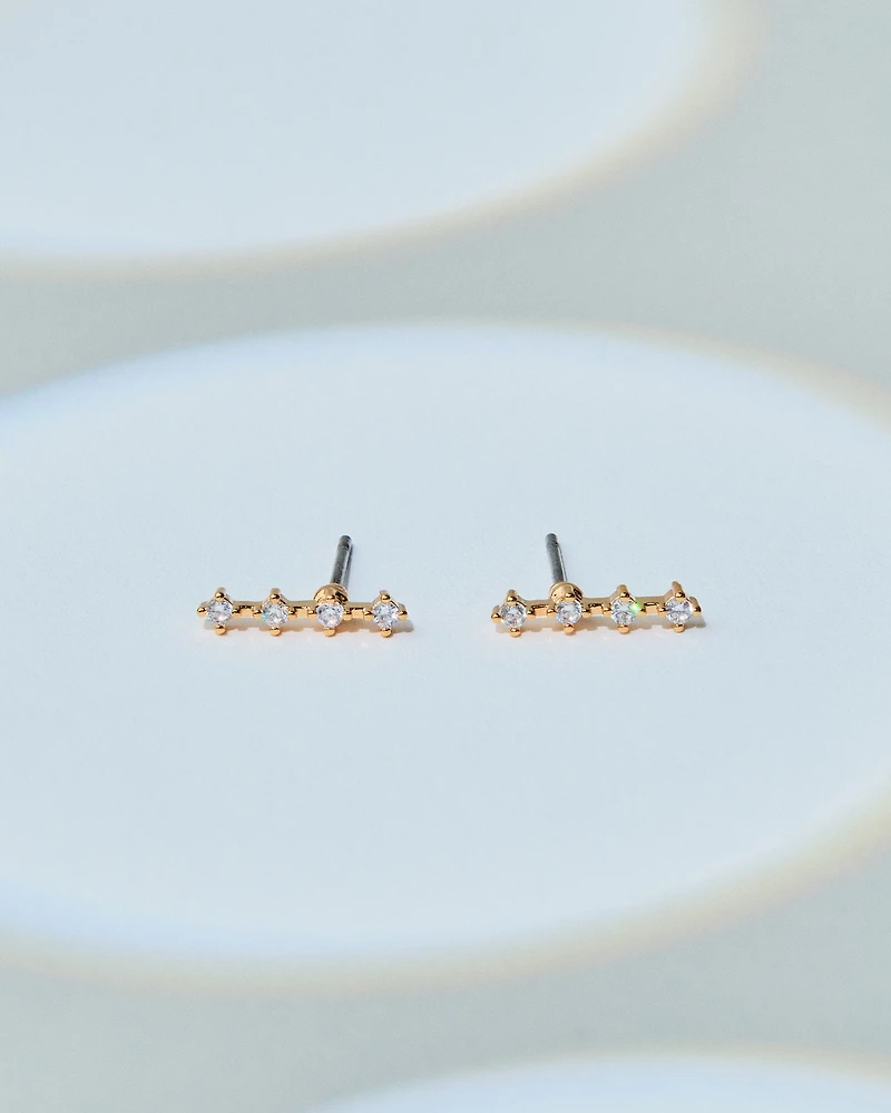 18K Plated Nancy Posts