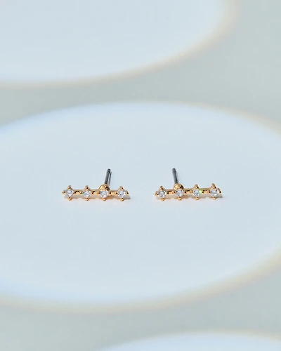 18K Plated Nancy Posts