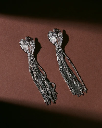 Sparkle Leaf Earrings