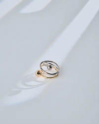 16K Plated Jimmy Ring