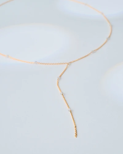 16K Plated Bryn Stones Necklace