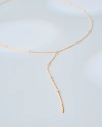 16K Plated Bryn Stones Necklace