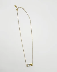 18K Plated I LOVE PR Necklace