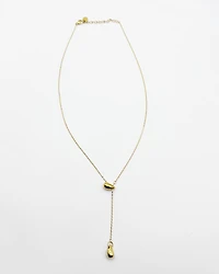 2 Drops Latriat Necklace