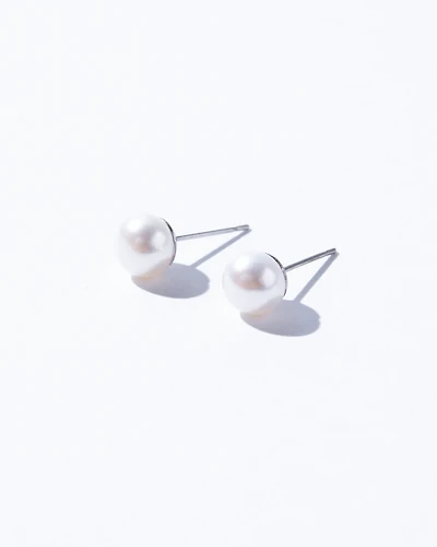 Pearly Stud Earrings