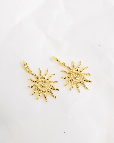 16K Plated Sundaze Earrings