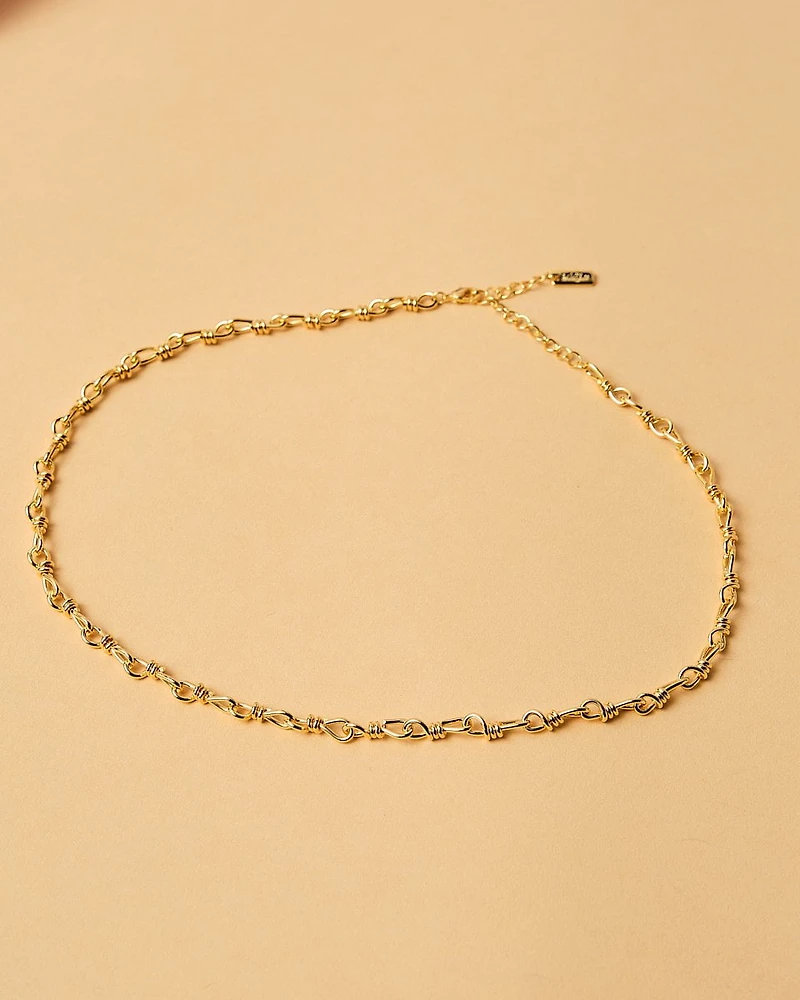 18K Plated Lawrence Necklace