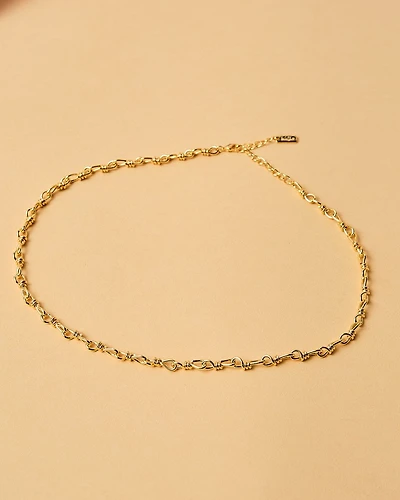 18K Plated Lawrence Necklace