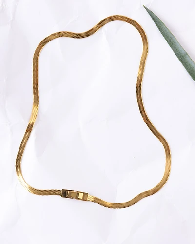 18K Plated Snake Chain