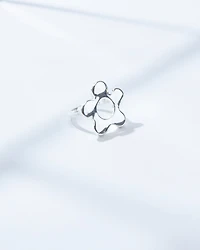 Silver Flower Ring