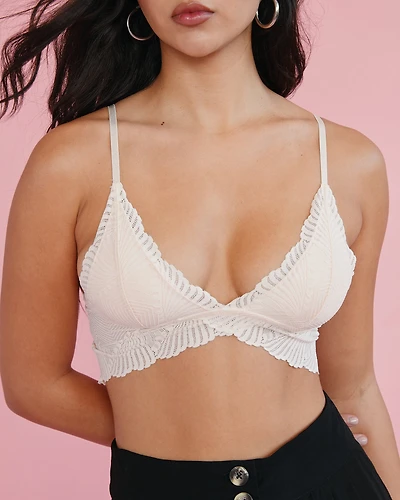 Butterfly Scallop Bralette