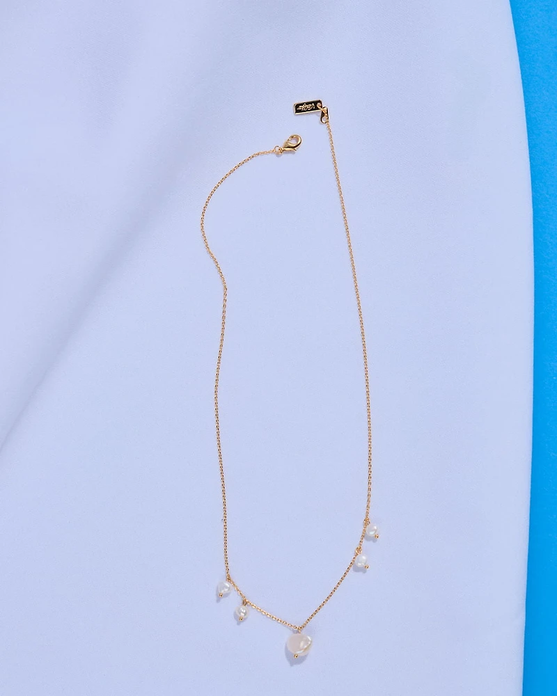 16K Plated Laura Necklace