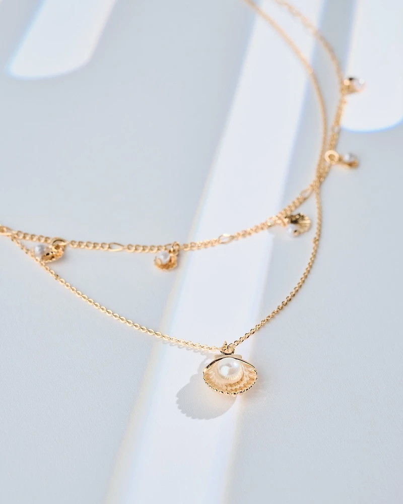 16K Plated Del Mar Necklace