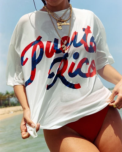 Puerto Rico Graphic Top