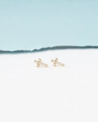 La Cruz Stud Earrings