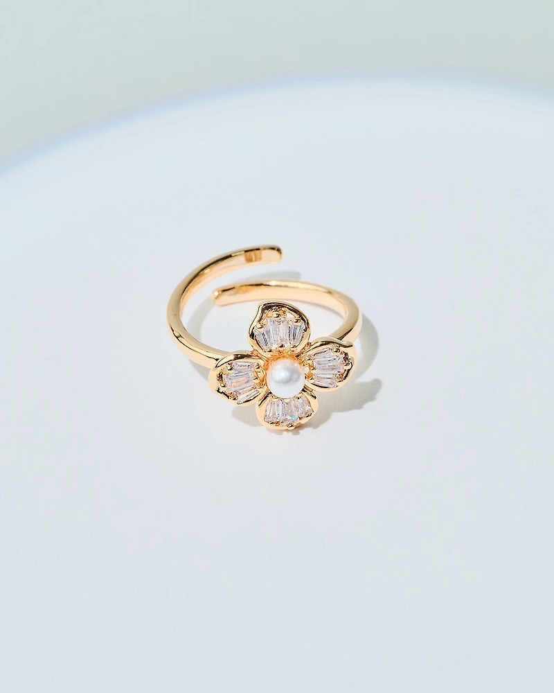 18K Plated Ficcare Ring