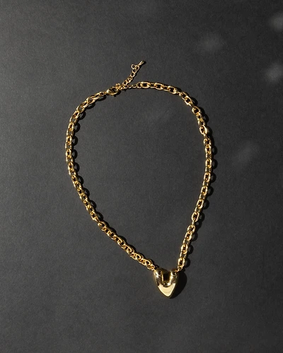 18K Plated Agatha Necklace