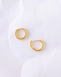 18K Plated Billie Hoops