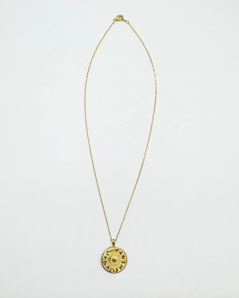 16K Plated Signos Necklace