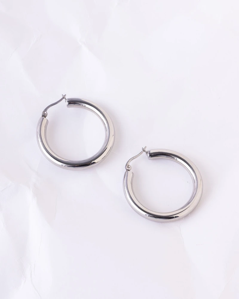 Lenny Hoop Earrings