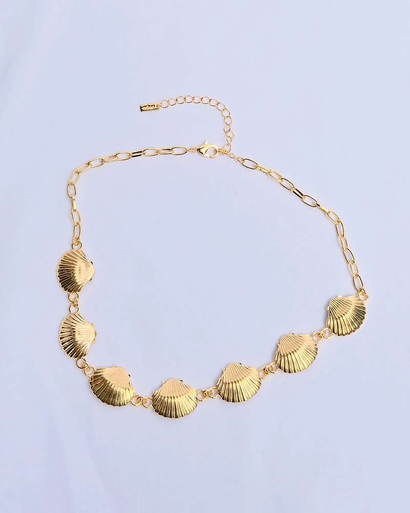 16K Plated Ewa Necklace