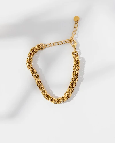 18K Plated April Bracelet