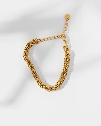 18K Plated April Bracelet