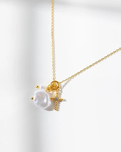 16K Plated Friday Necklace