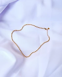 18K Plated Beanie Necklace