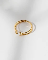 16K Plated Vetem Ring