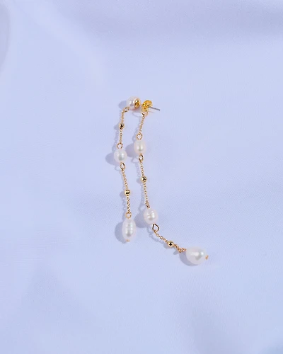 16K Plated Kalamaria Earrings