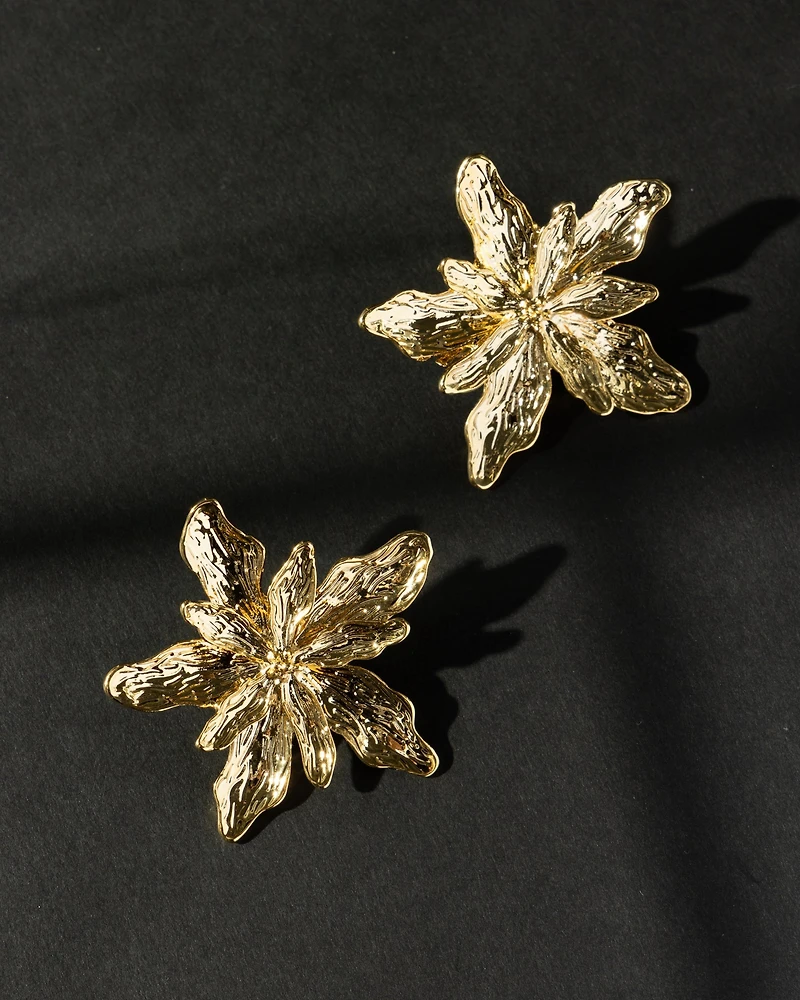 18K Plated Expo Earrings