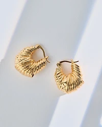 16K Plated Joaquin Earrings