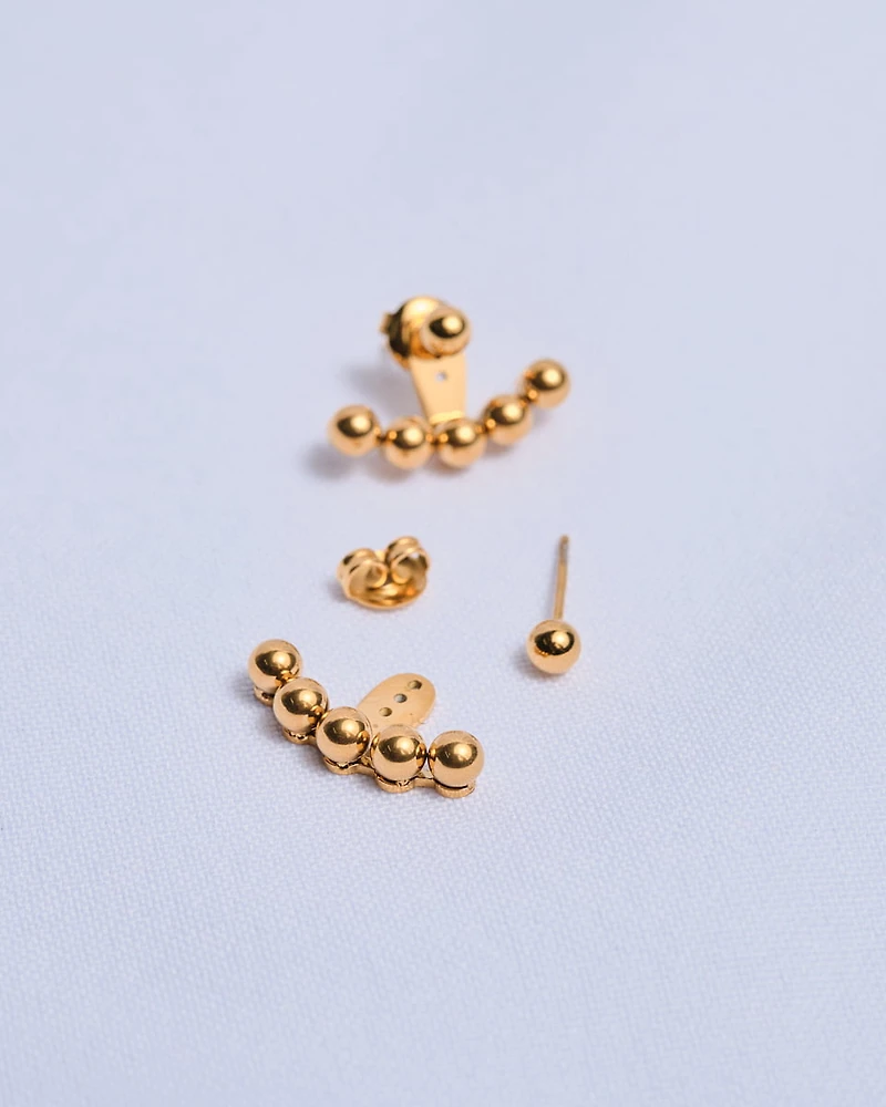 18K Plated Tessin Earrings