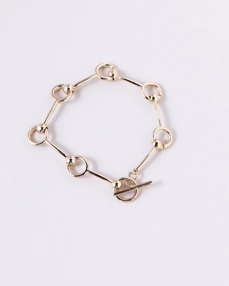 16K Plated Caroline Bracelet
