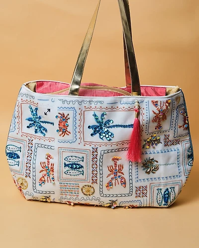 Marine Life Tote Bag