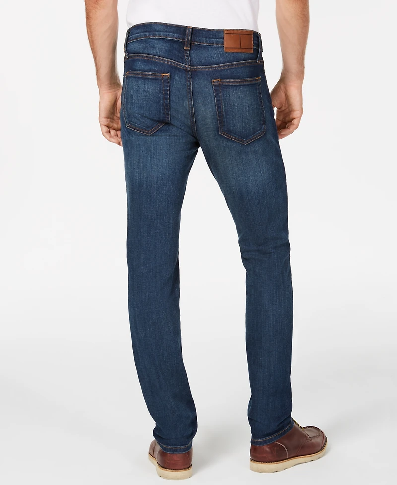 Tommy Hilfiger Men's Straight-Fit Stretch Jeans