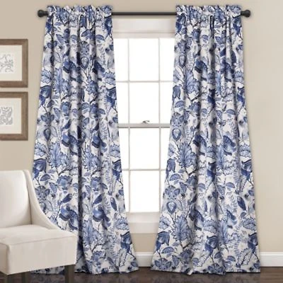 Cynthia Jacobean Floral Curtain Collection
