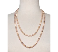 54 inch Belle de Mer Cultured Freshwater Pearl Strand Necklace (7-8mm)
