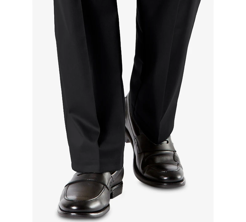 Dockers Men's Signature Lux Cotton Classic Fit Creased Stretch Khaki Pants